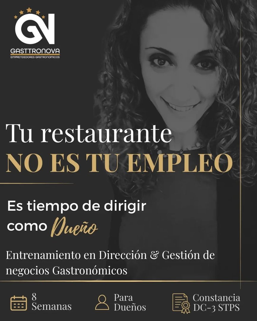 Anuncio de Laura.Couste: Entrenamiento en dirección y gestión de negocios gastronómicos