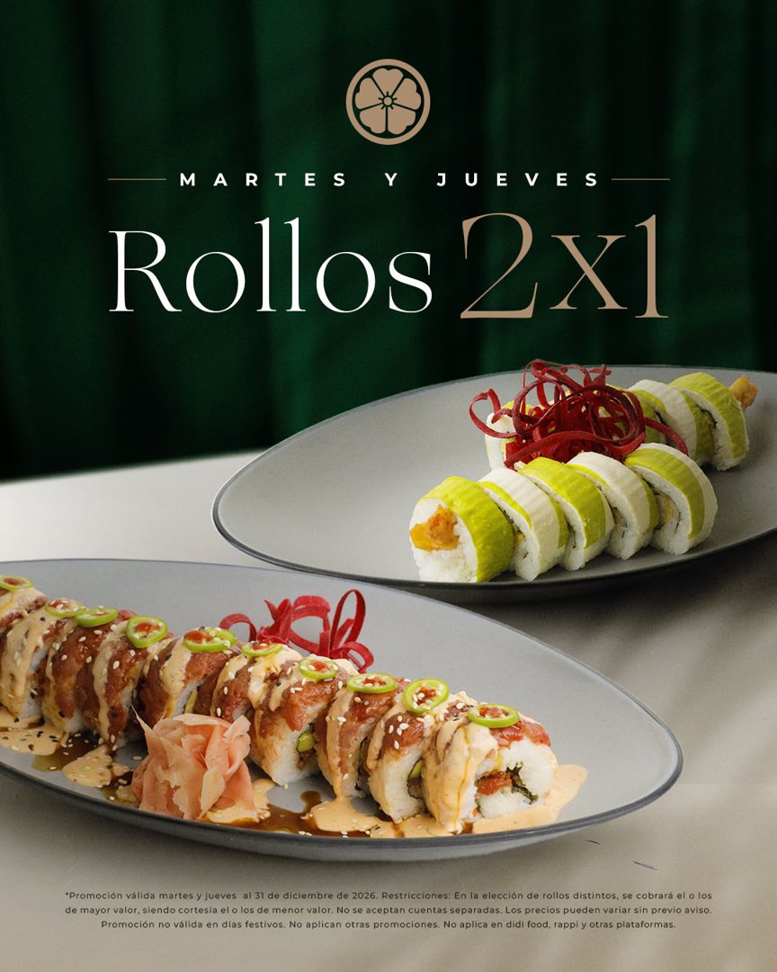 Anuncio de Sakura Rest Bar: rollos de sushi