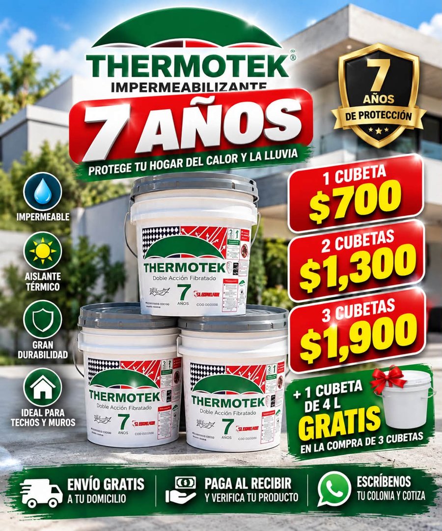 Anuncio de Impermeabilizantes y mas: Impermeabilizante