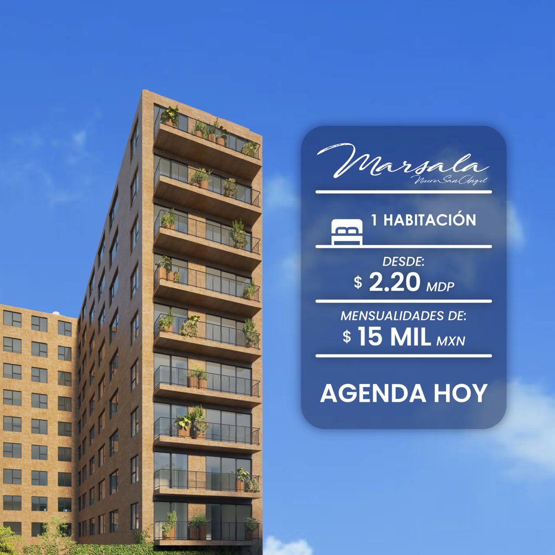 Anuncio de M2 Grupo Inmobiliario: departamento