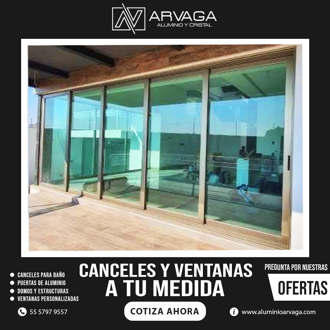 Anuncio de Aluminio Y Cristal Arvaga.: canceles y ventanas a medida