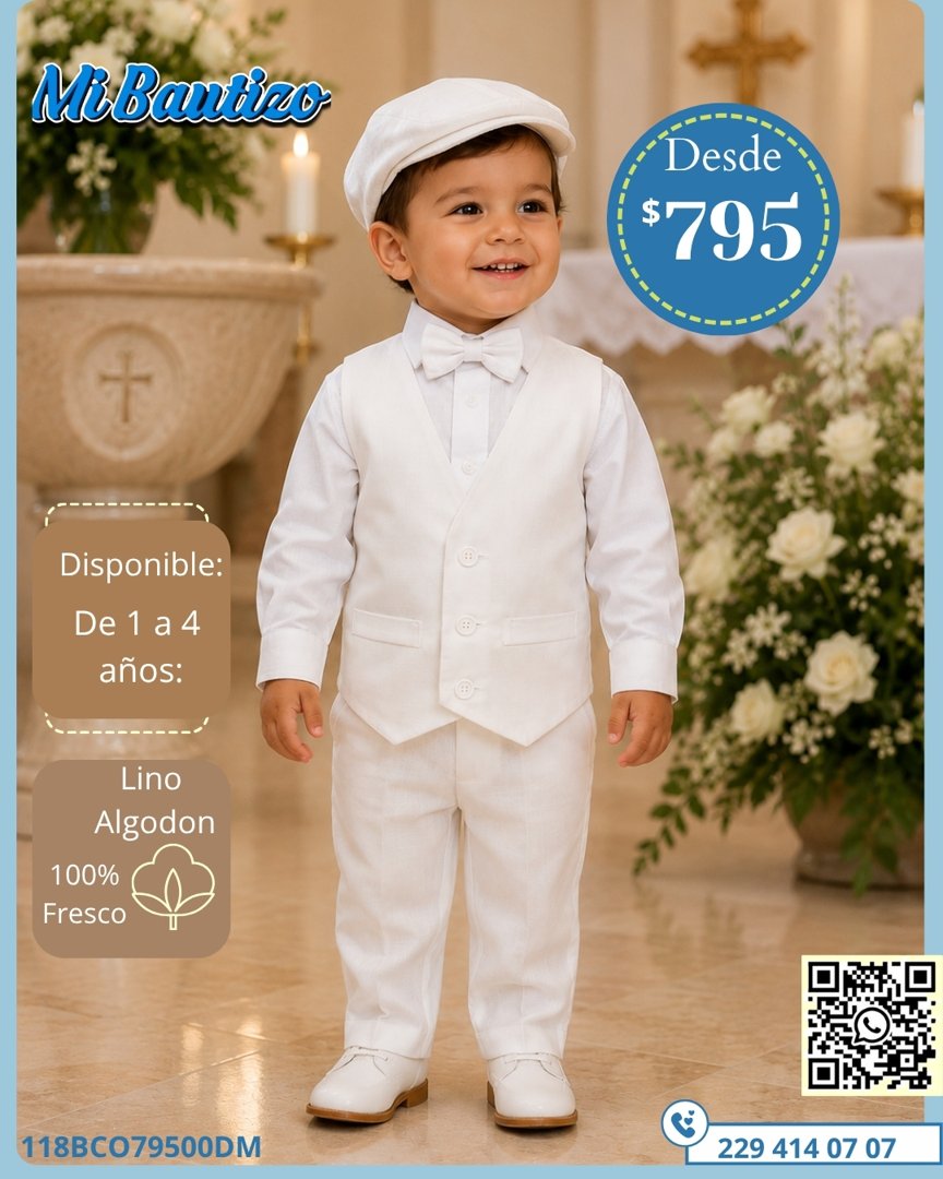 Anuncio de Mi bautizo Veracruz, ropa para bebe y niñas: ropa para bautizo