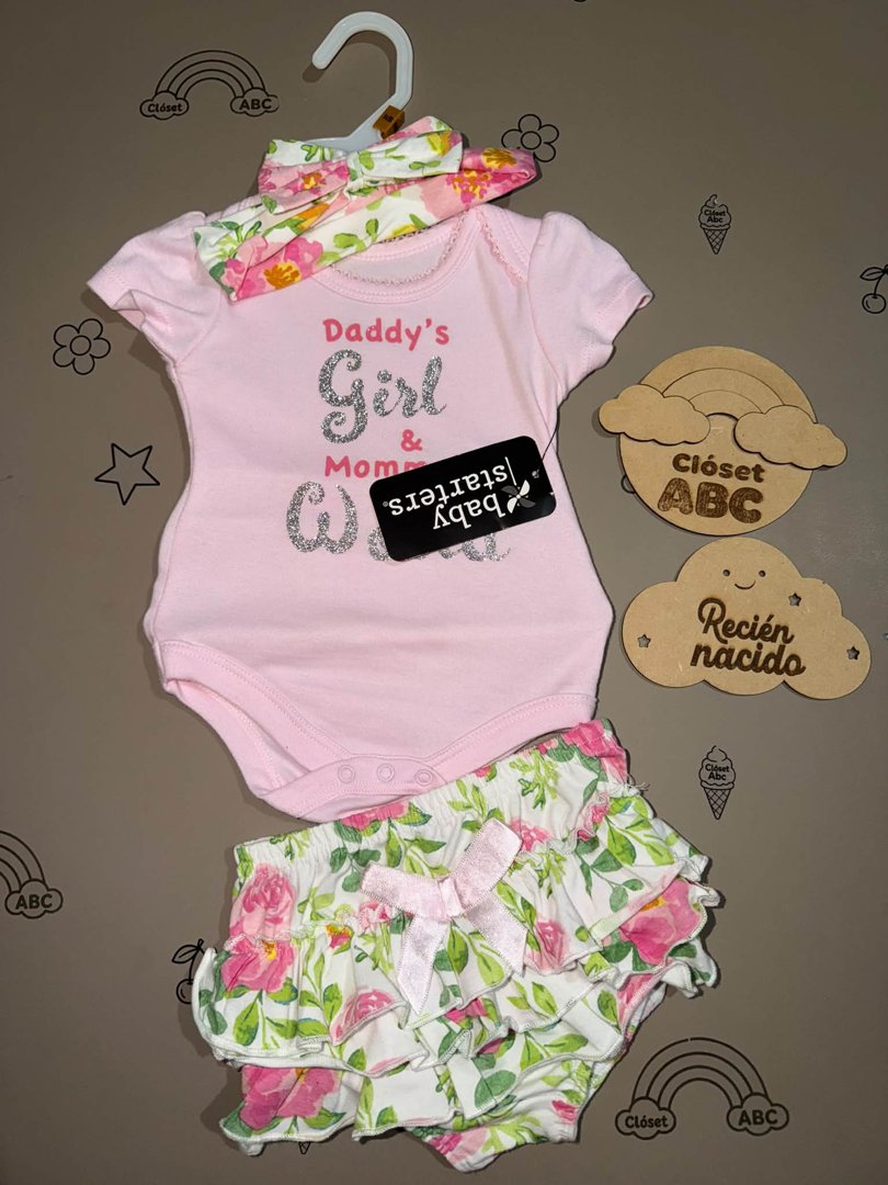 Anuncio de Clóset abc: ropa para recién nacida