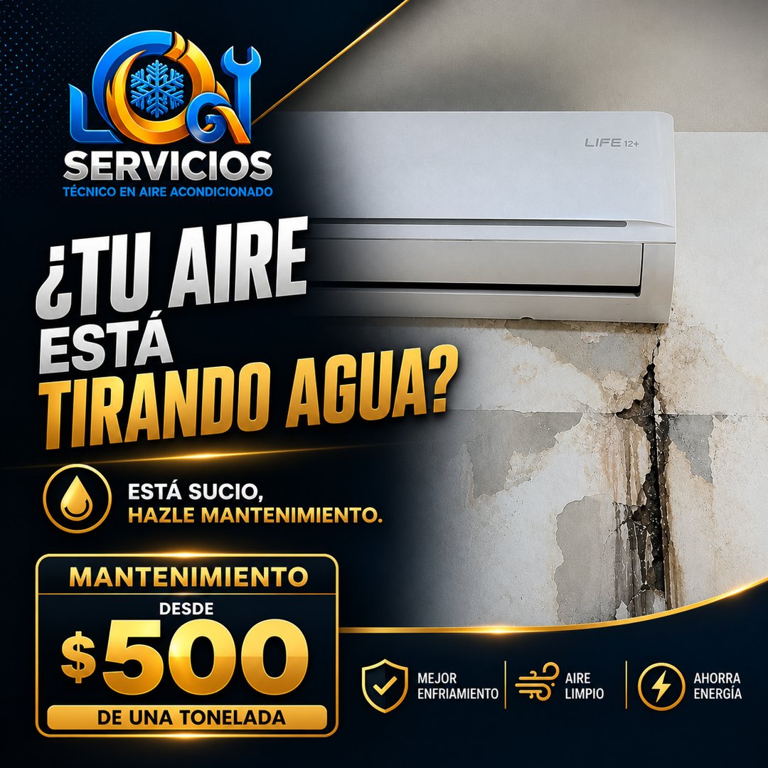 Anuncio de Servicios LLA: Mantenimiento de minisplit