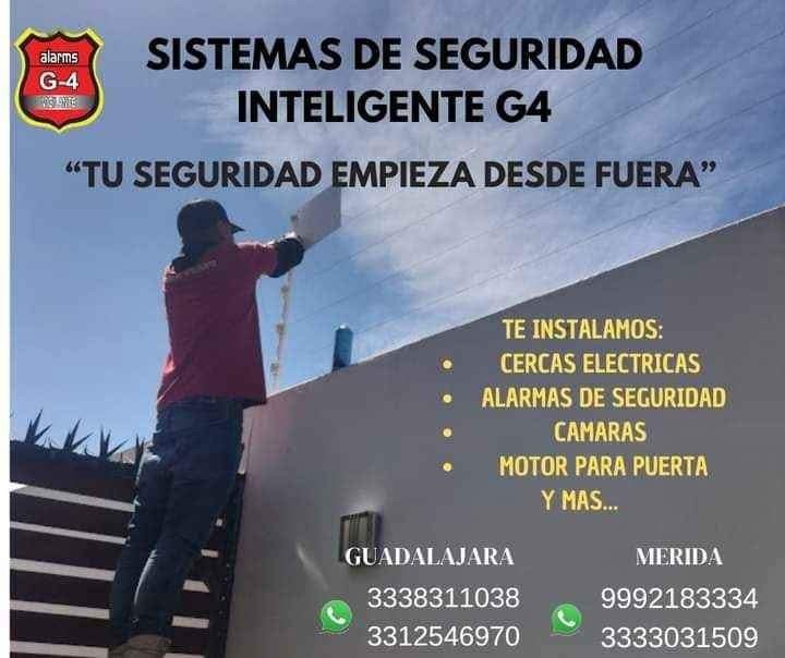 Anuncio de Cercas eléctricas G4 vigilante