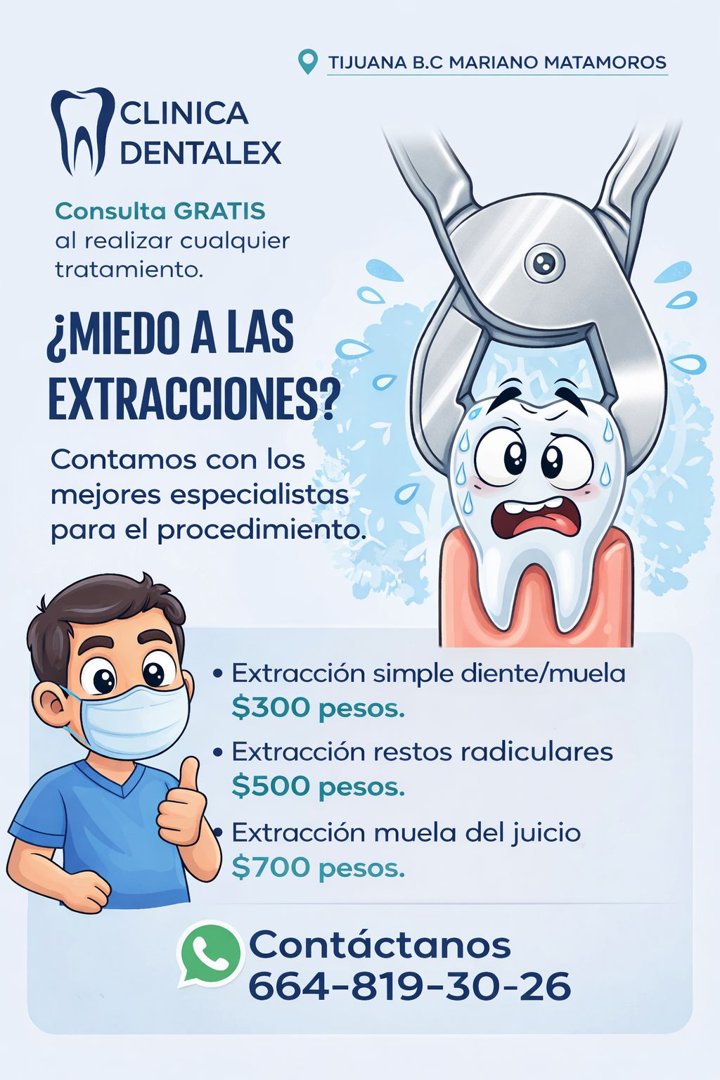 Anuncio de Innovando tu sonrisa: extracciones dentales