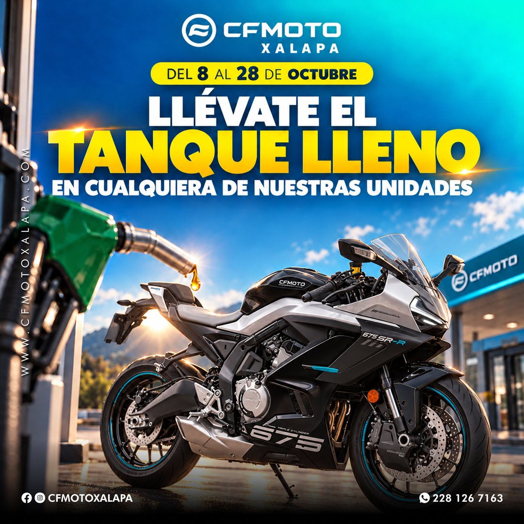 Anuncio de CFMOTO Xalapa: motocicletas
