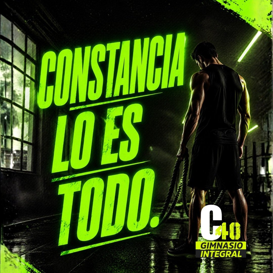 Anuncio de Gimnasio Integral C40