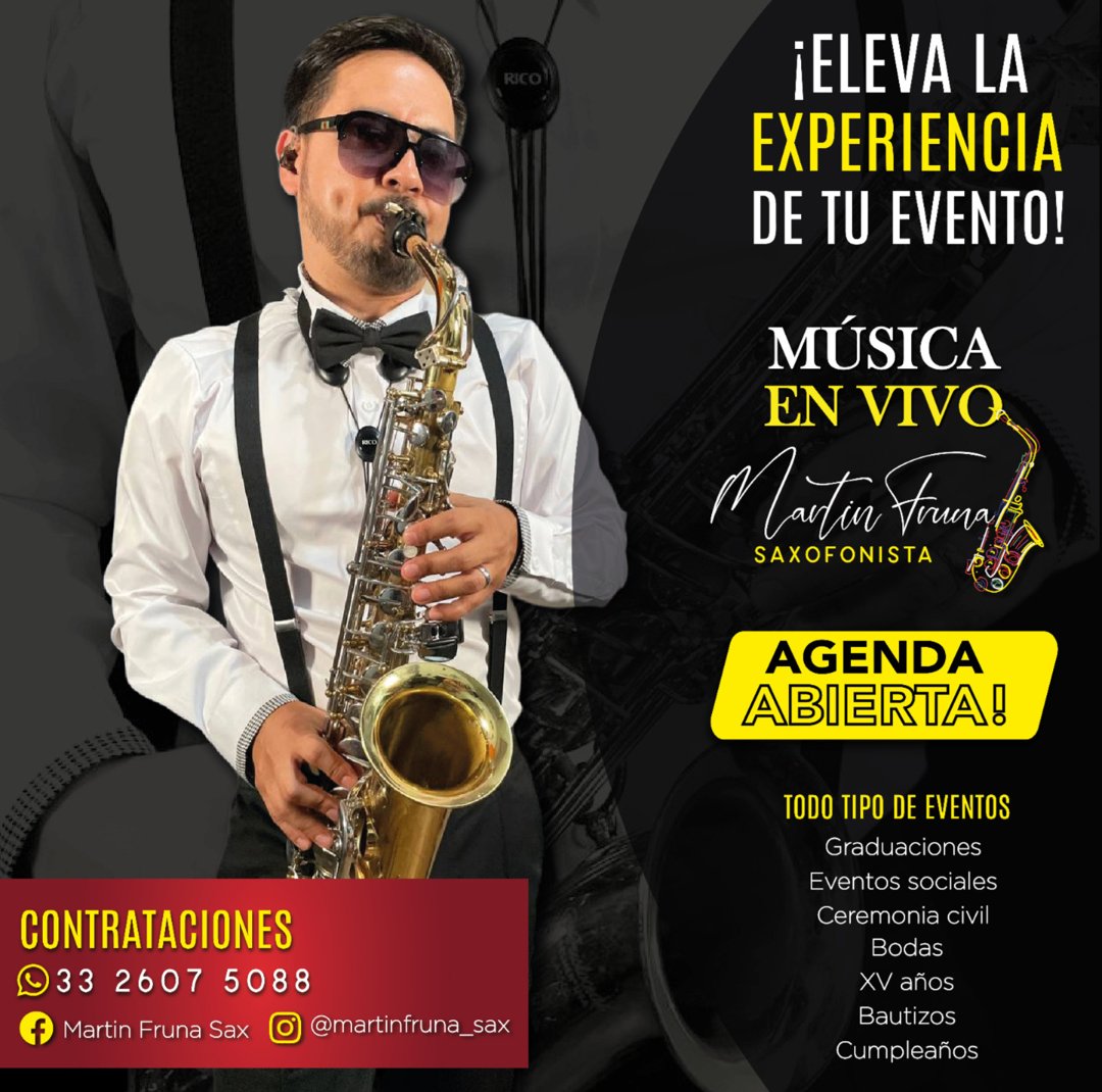 Anuncio de Martin Fruna Sax