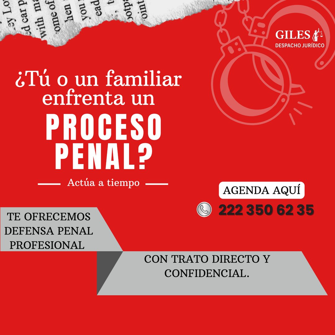 Anuncio de GilesDespacho Jurídico: defensa penal