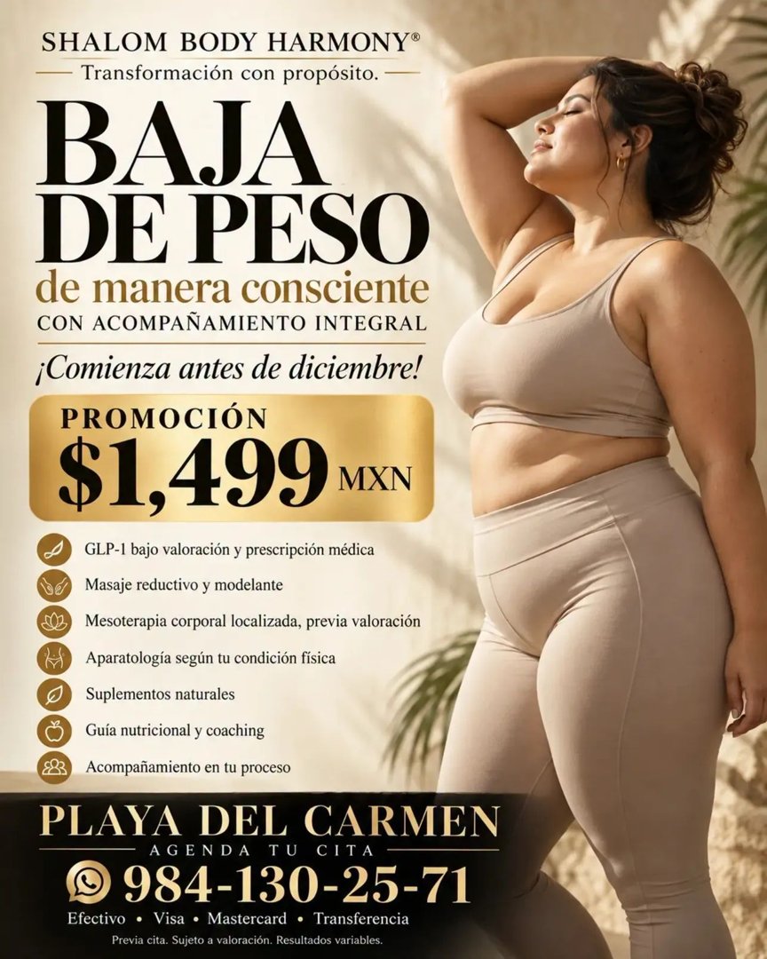 Anuncio de Shalom Body & Harmony