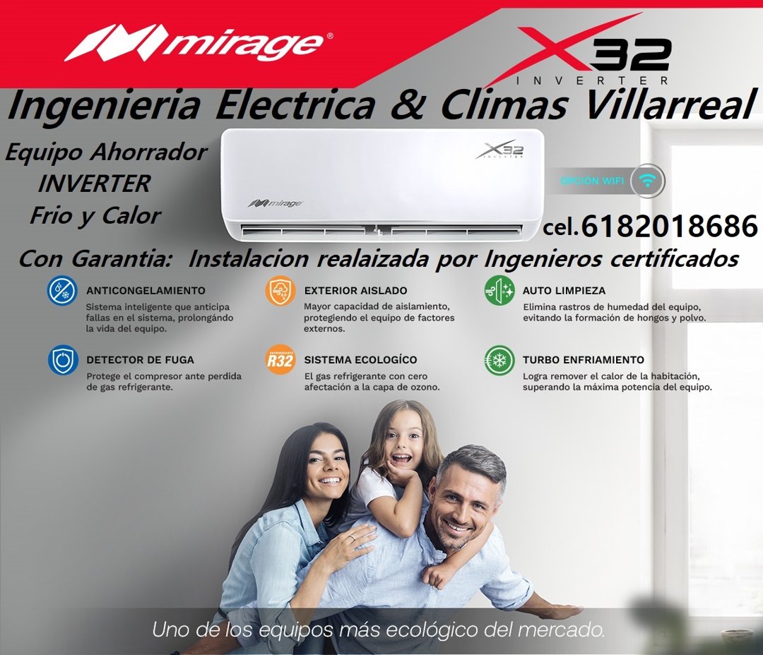 Anuncio de Eléctrica y Climas Villarreal