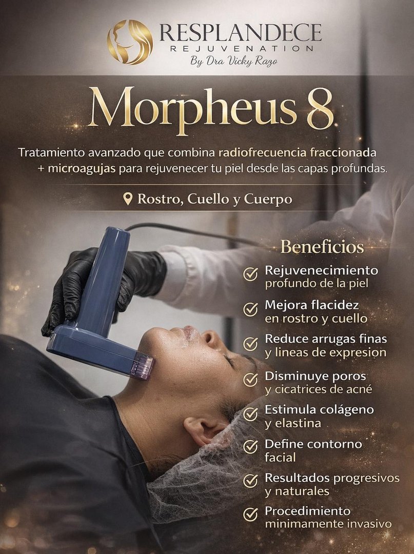 Anuncio de Resplandece Tampico: Morpheus 8