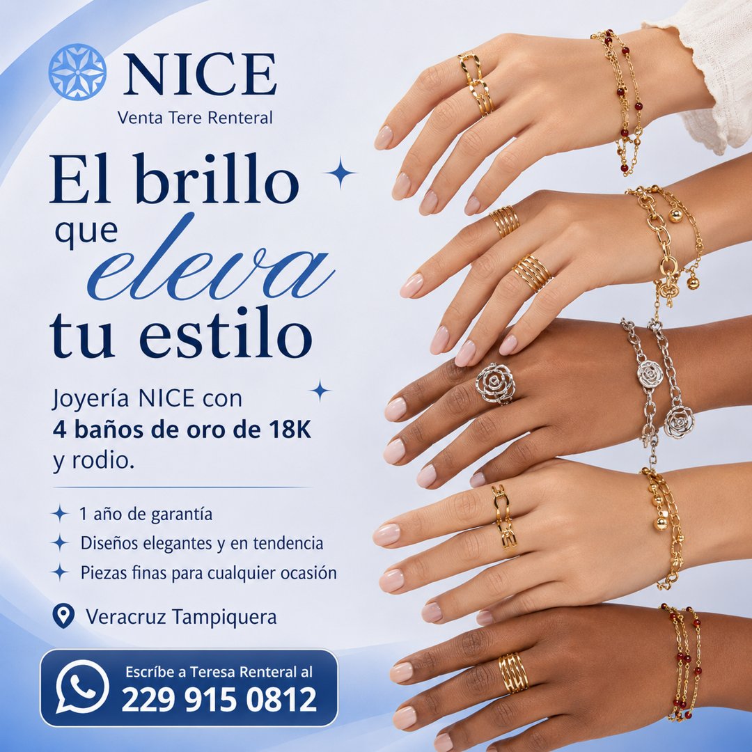 Anuncio de Jewerly Nice by Tere Renteral: Joyería