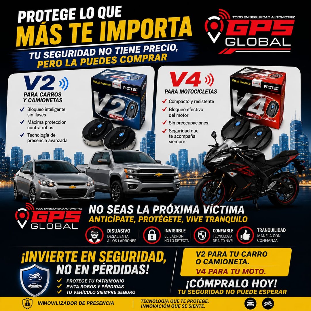 Anuncio de GPS global gdl: Inmovilizador GPS para autos y motocicletas