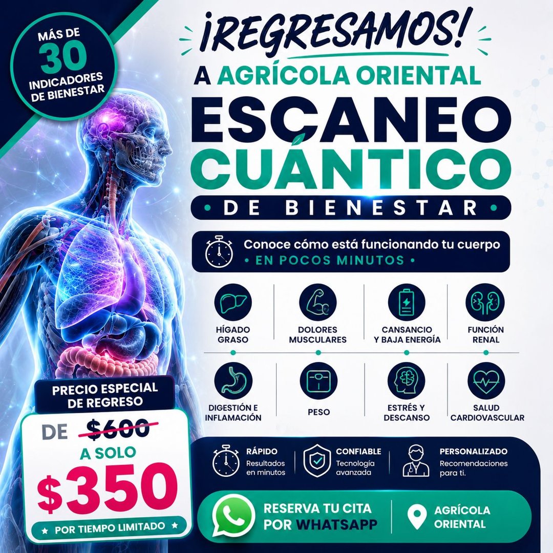 Anuncio de Vale Fernández: Escaneo cuántico de bienestar