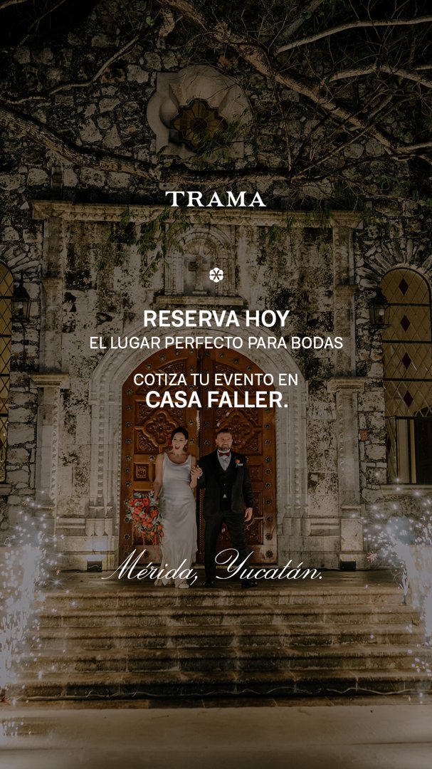 Anuncio de Casa Faller: salones y jardines para eventos
