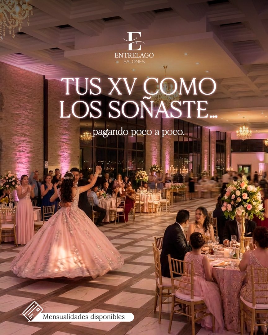 Anuncio de Entrelago Salones: Salones para eventos