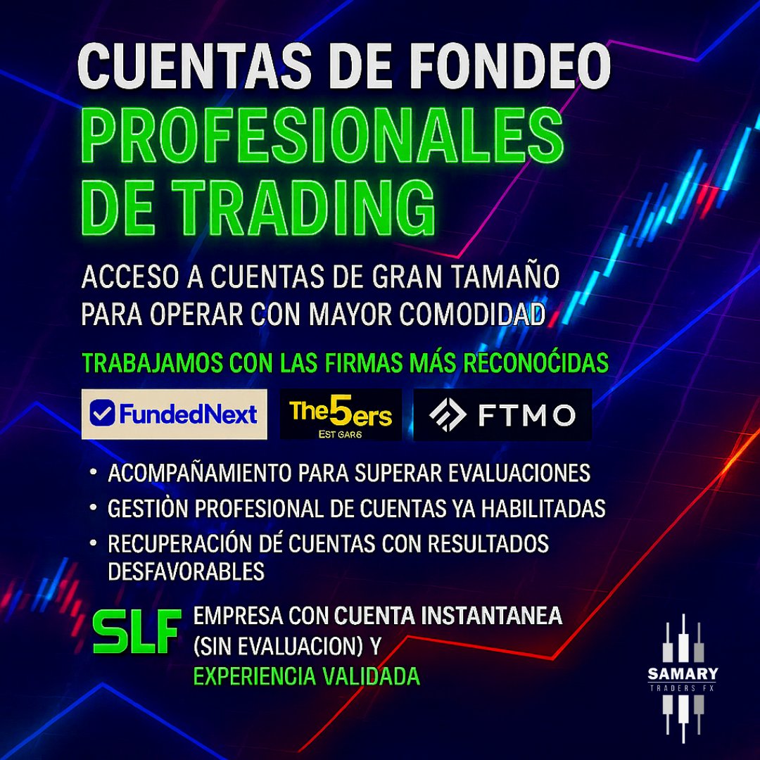 Anuncio de Samary Traders FX: Cuentas de trading