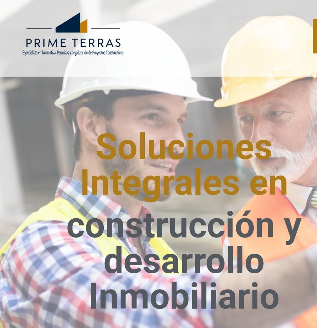 Anuncio de Prime Terras: regularización de inmuebles, investigación registral, permisos y escrituración