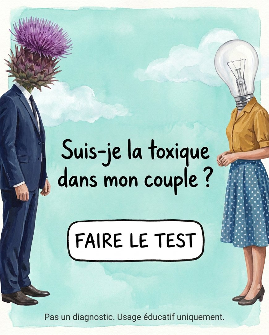 Anuncio de Robert Chen: test de toxinas en pareja