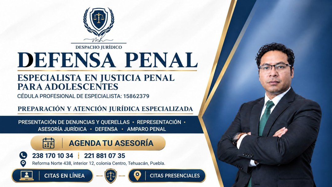Anuncio de Abogado Jesús Moreno: defensa penal