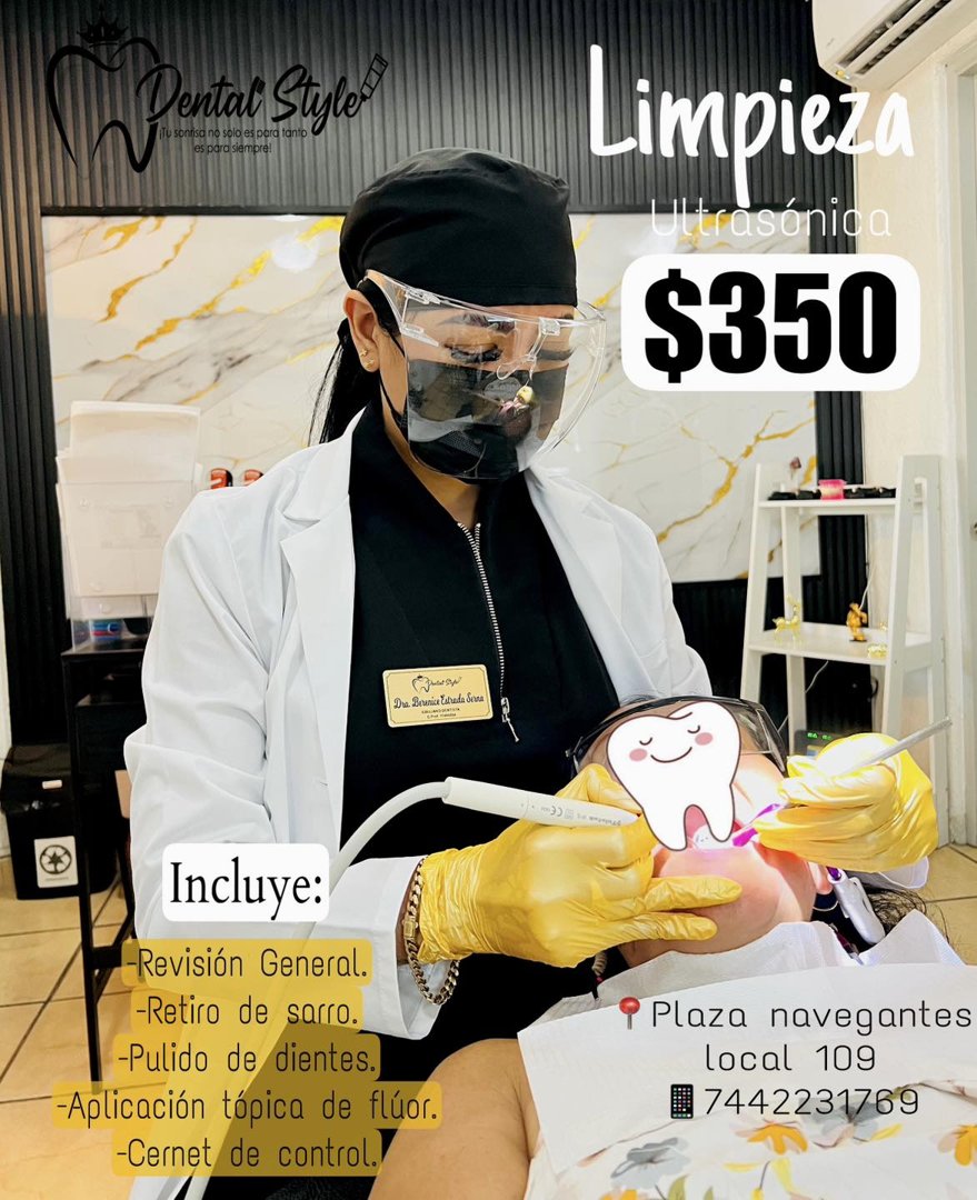 Anuncio de Dental Style: Limpieza dental ultrasónica