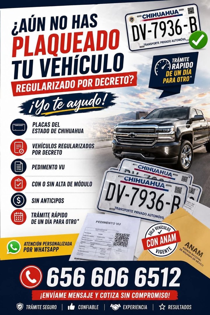 Anuncio de Trámites Repuve: Trámites Repuve