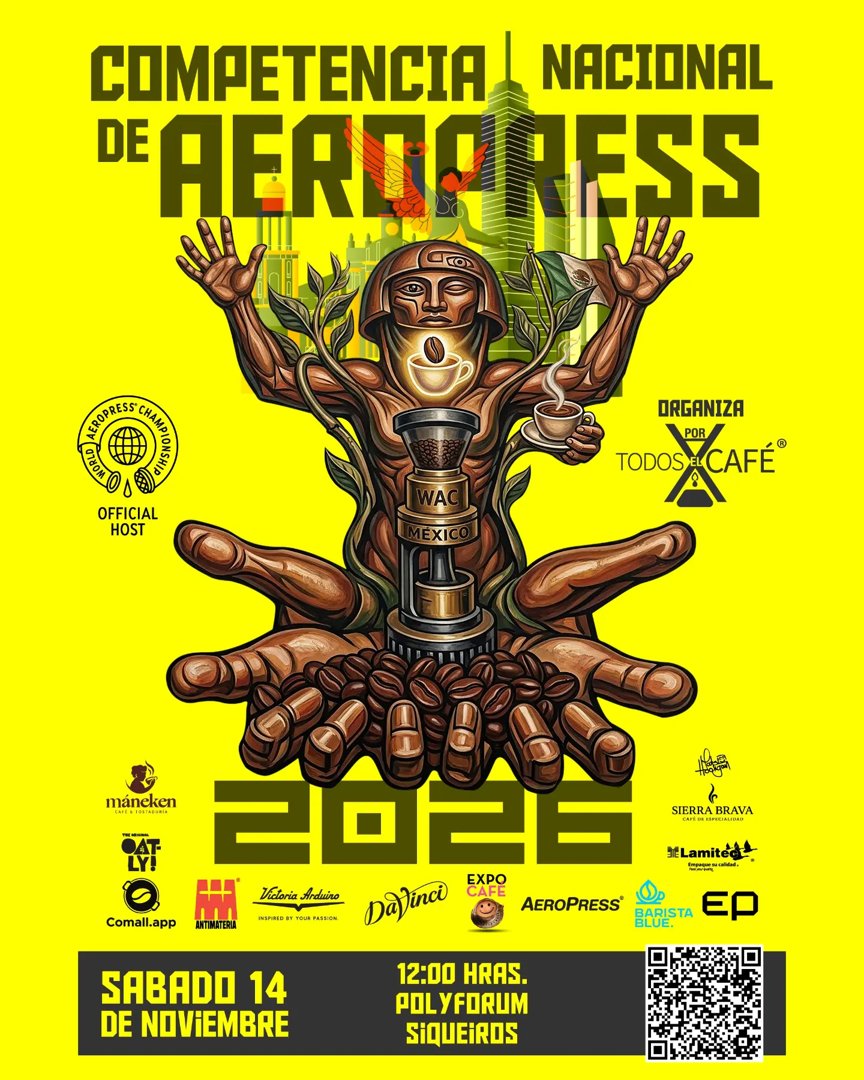 Anuncio de TXC: Competencia nacional de AeroPress