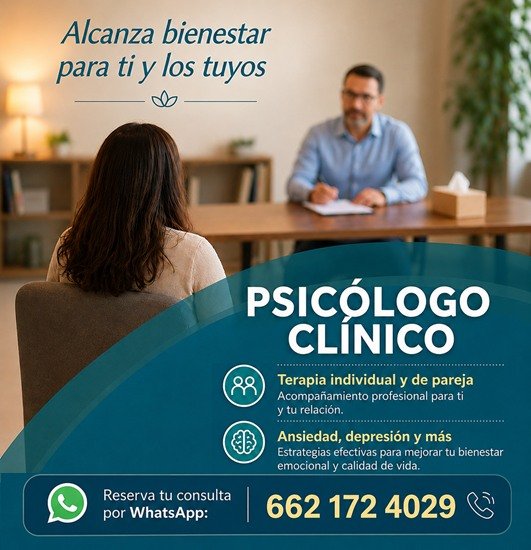 Anuncio de Psicologo: Psicólogo clínico