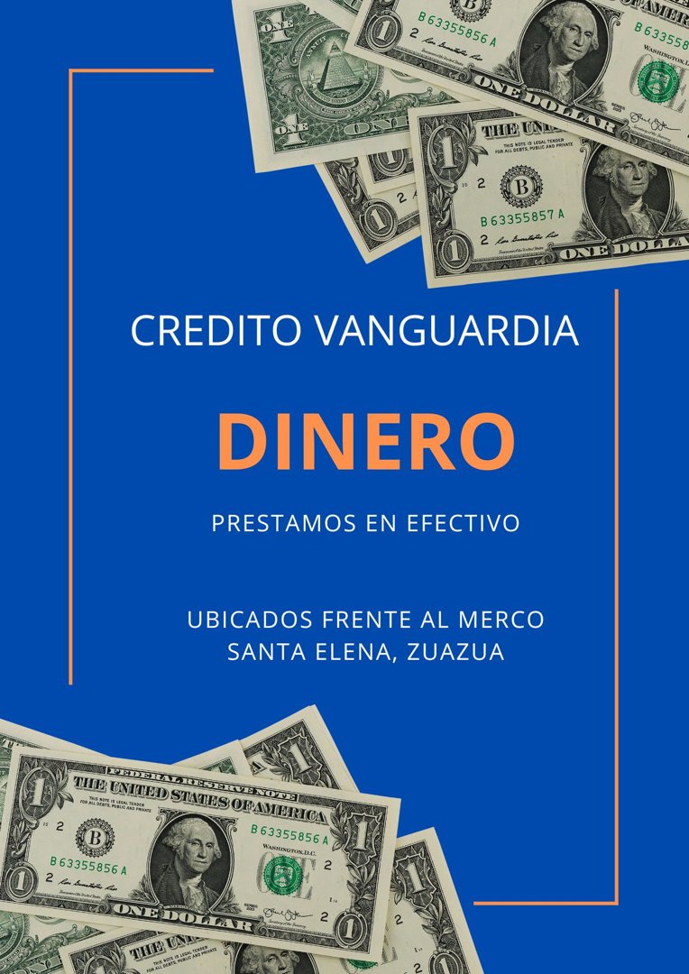 Anuncio de Crédito Vanguardia Zuazua: préstamos en efectivo