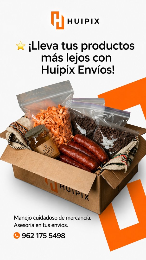 Anuncio de Huipix Envios Mapastepec: Envíos