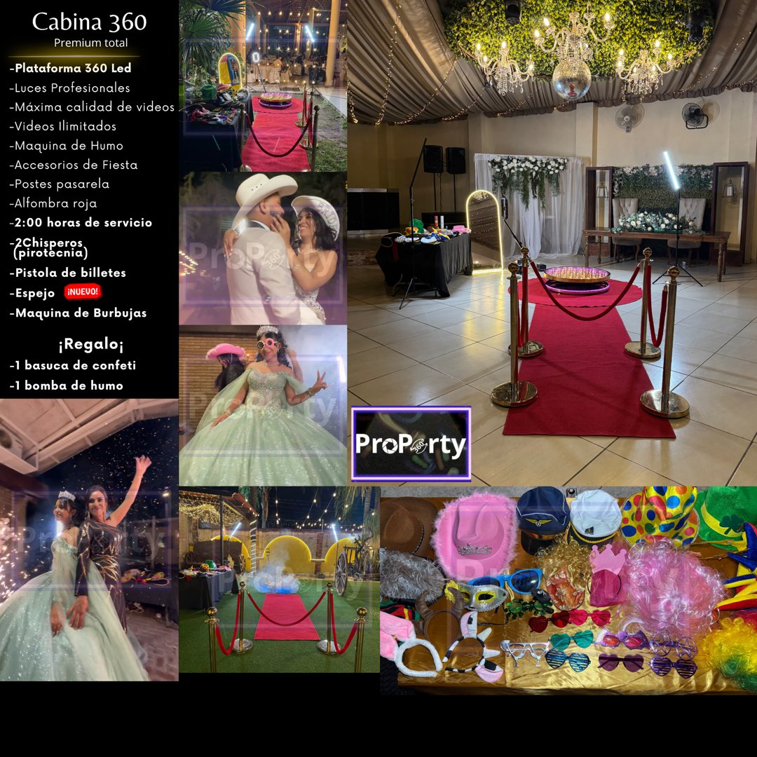 Anuncio de ProParty - Camaras 360: Fotografía y video 360 grados