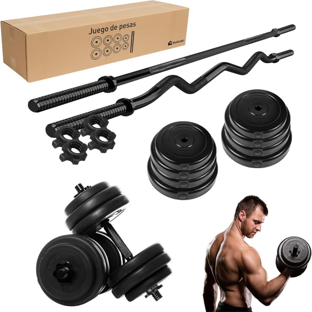 Anuncio de Spartan Gorilla: Kit de pesas 4 en 1 para entrenar en casa