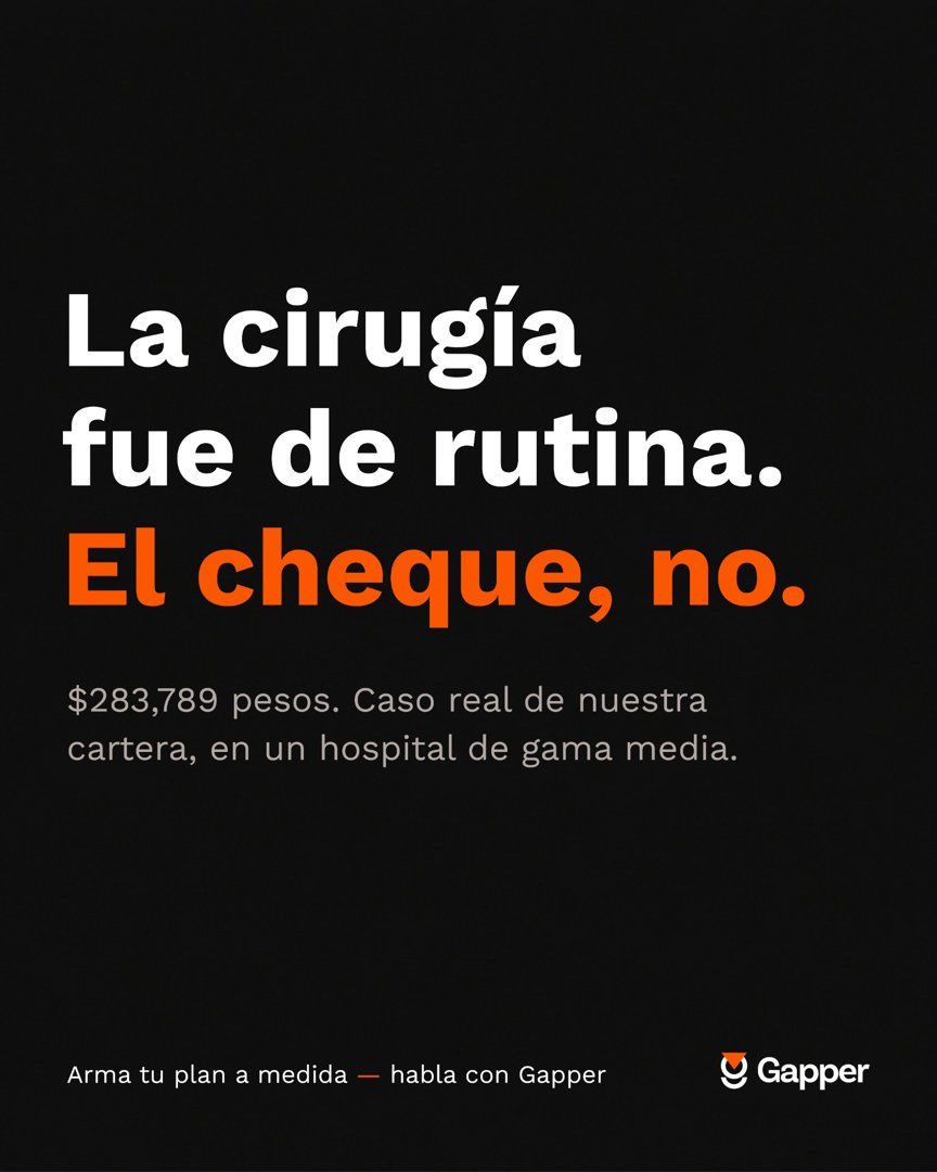 Anuncio de Gapper Seguros