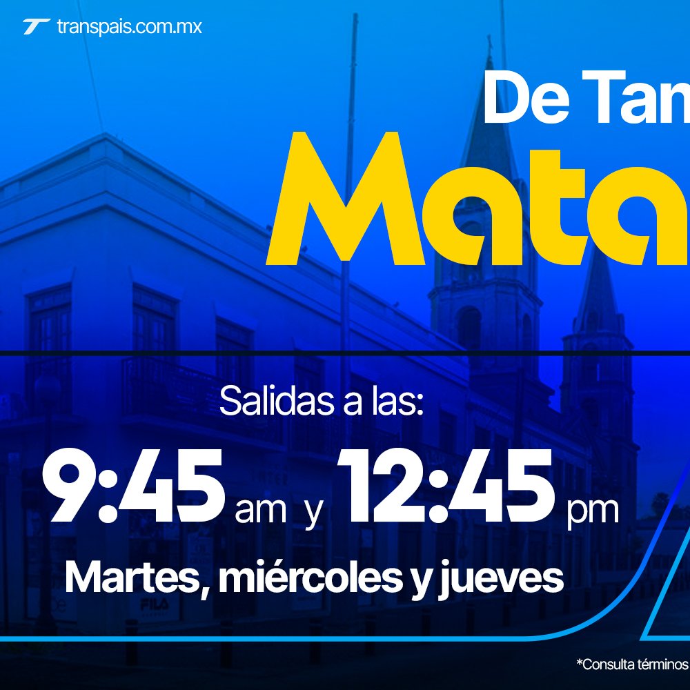 Anuncio de Transpais: Transporte terrestre