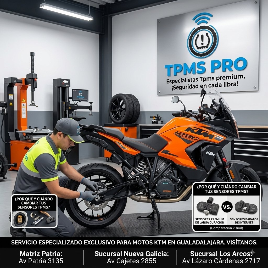 Anuncio de Tpms Pro Gdl: Servicio para motos KTM