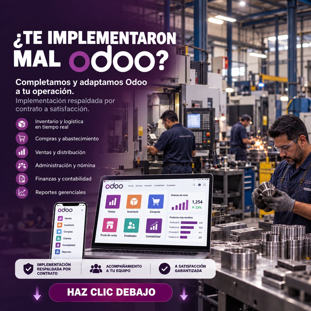 Anuncio de Lumaki: implementación de Odoo