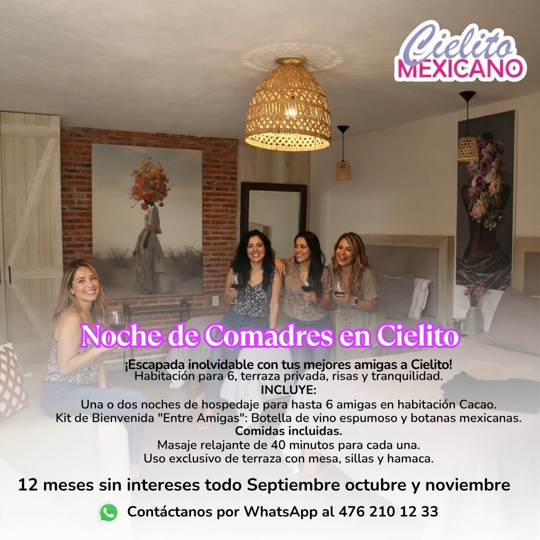 Anuncio de Cielito Mexicano Purisima