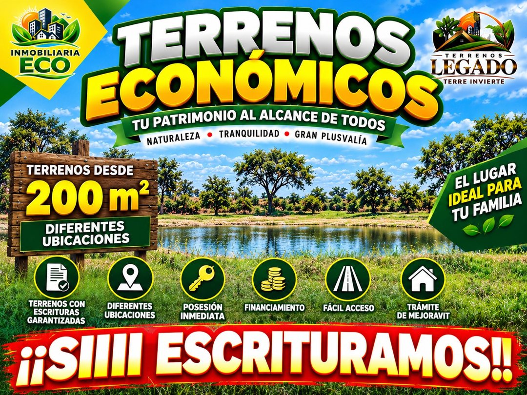 Anuncio de Inmobiliaria ECO: Terrenos económicos
