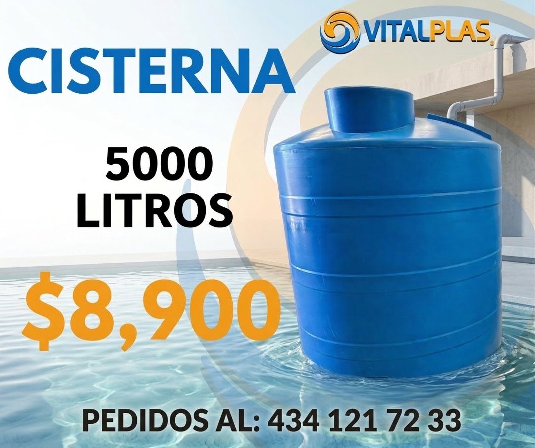 Anuncio de La tinaqueria Morelia: cisterna de 5000 litros