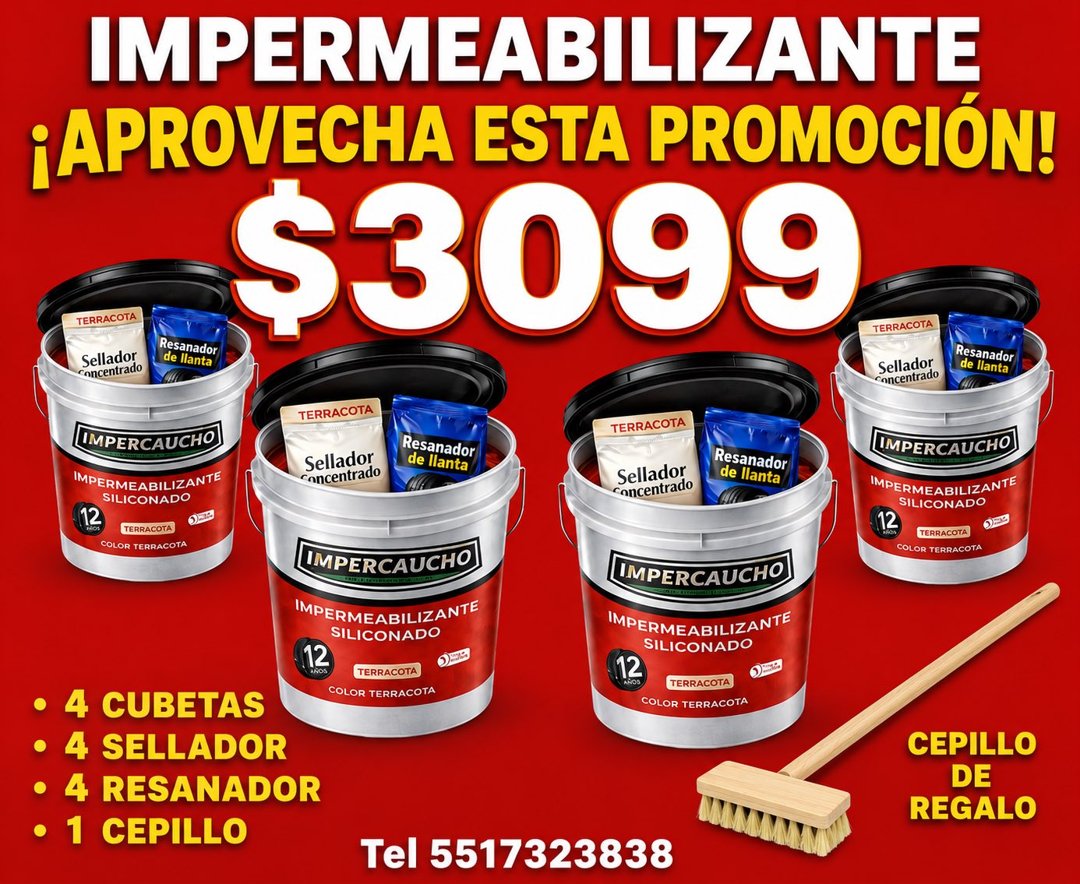 Anuncio de Pinturas SHINE: Impermeabilizante siliconado