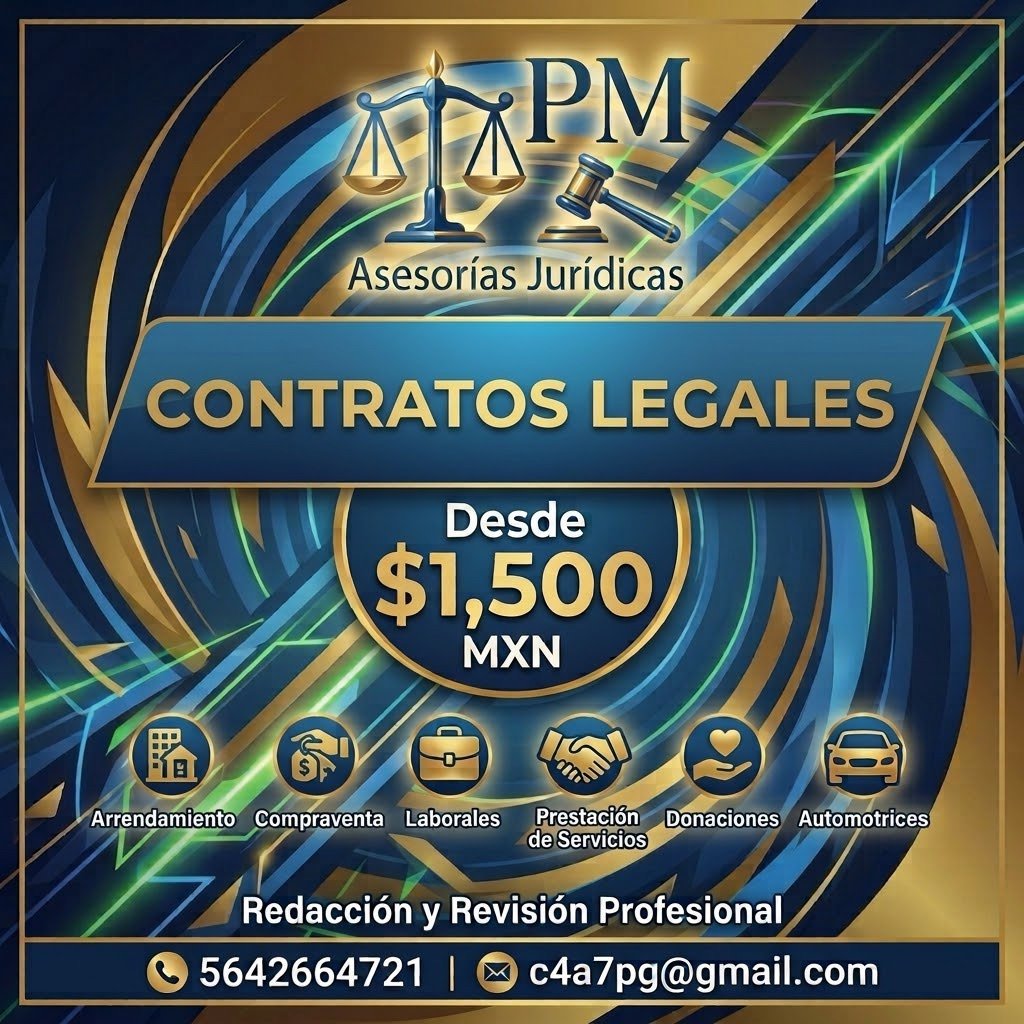 Anuncio de Contratos Pm: contratos legales