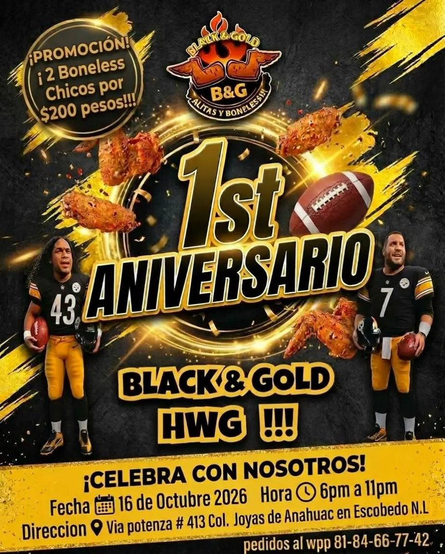 Anuncio de Black & Gold: Restaurante