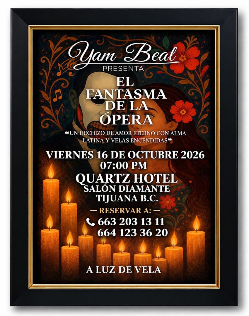 Anuncio de Yam Beat: espectáculo musical