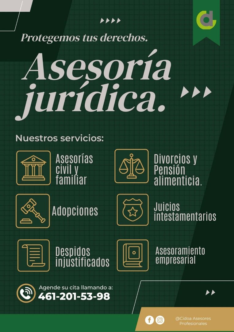 Anuncio de Legal Cidoa