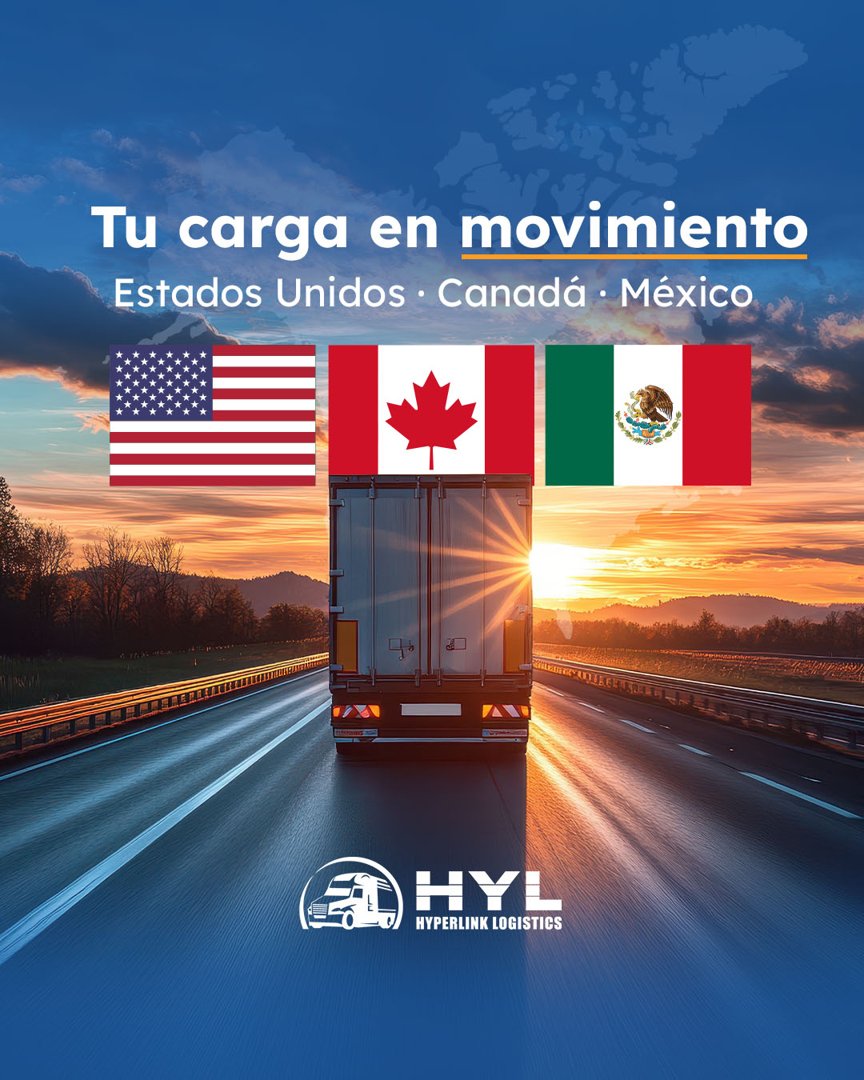 Anuncio de Hyperlink Logistics: Transporte terrestre