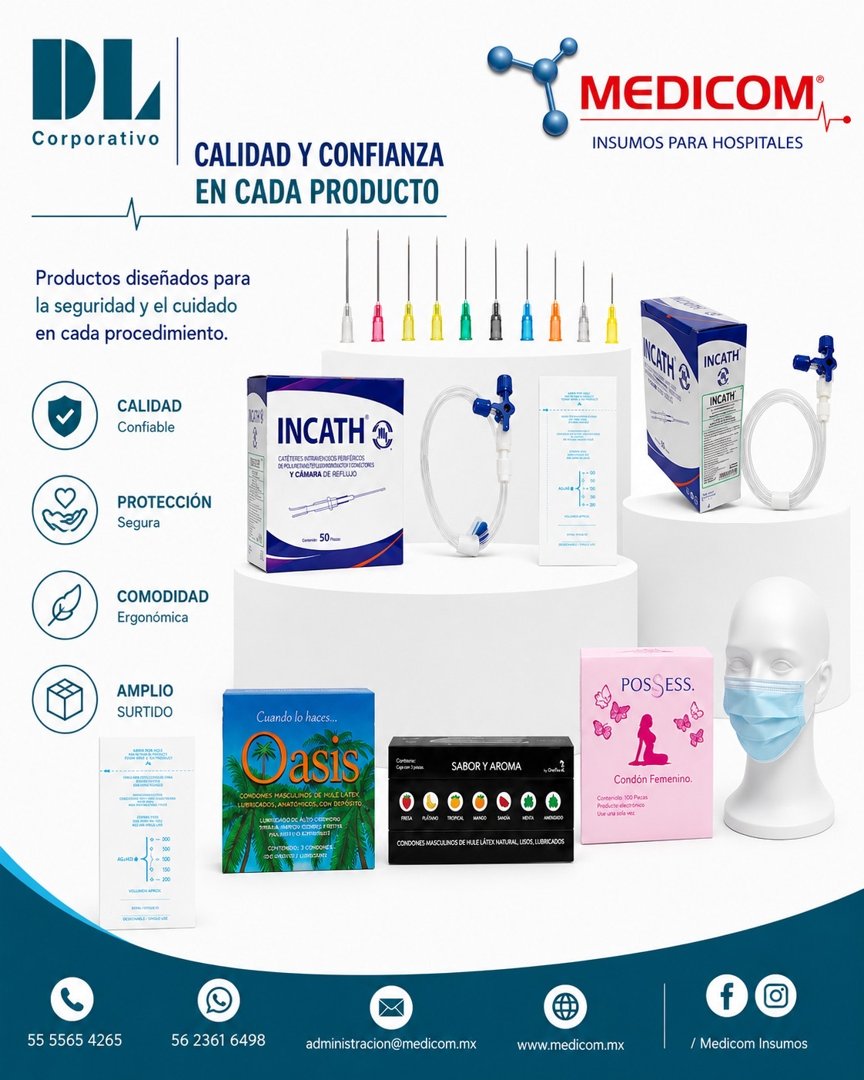 Anuncio de Medicom: Insumos para hospitales