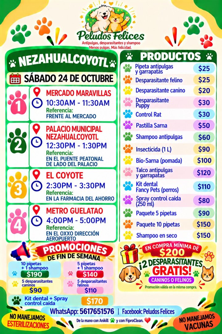 Anuncio de Peludos Felices