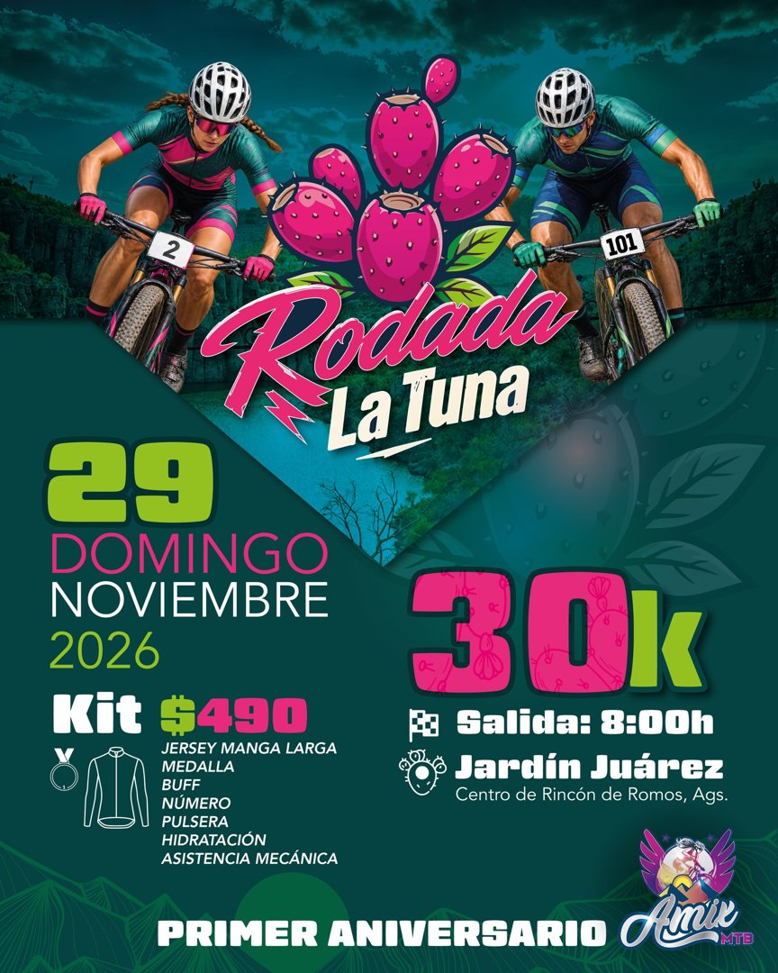 Anuncio de Amix MTB: Kit para carrera de 30K